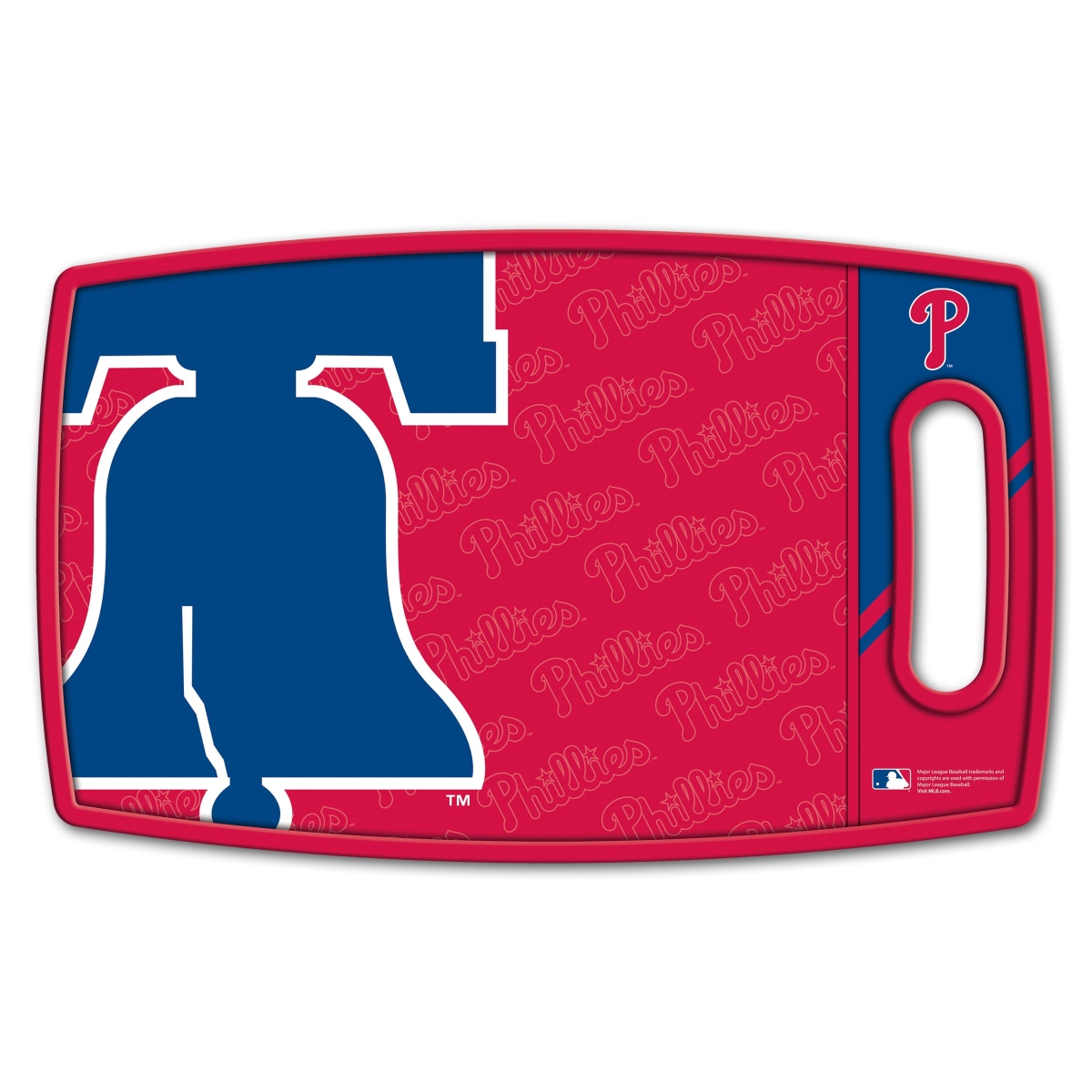 Picture of YouTheFan 1907149 MLB Philadelphia Phillies Logo Series Cutting Board