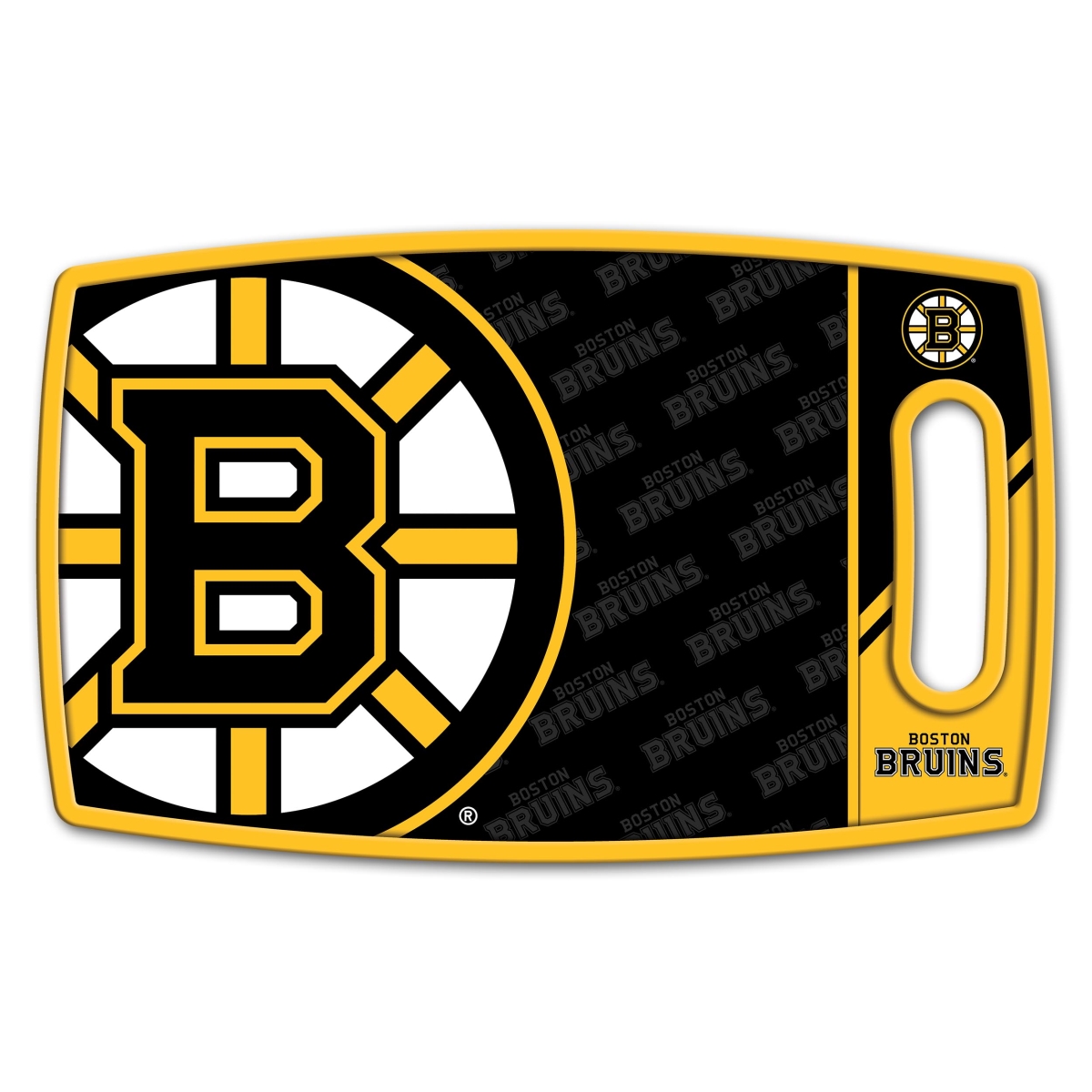 Picture of YouTheFan 1907552 NHL Boston Bruins Logo Series Cutting Board