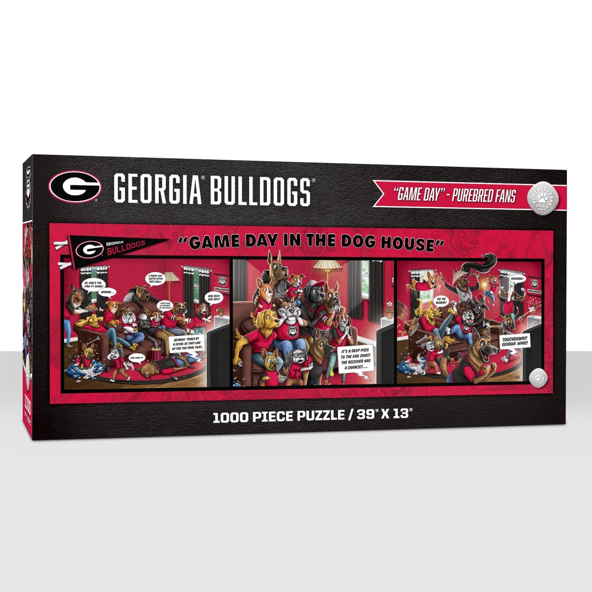 Picture of YouTheFan 2505282 NCAA Georgia Bulldogs Game Day In The Dog House - 1000 Piece