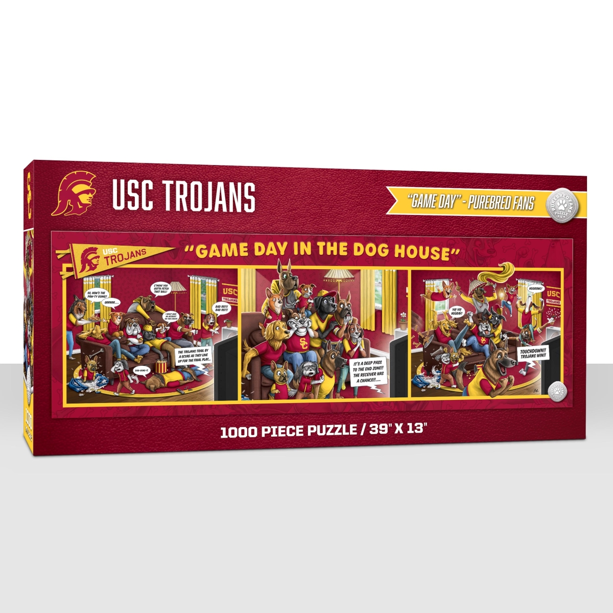 Picture of YouTheFan 2505633 NCAA USC Trojans Game Day In The Dog House - 1000 Piece