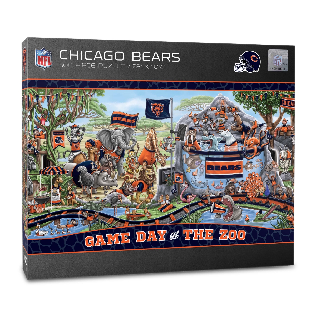 : YouTheFan NFL Chicago Bears 3D StadiumView Coasters