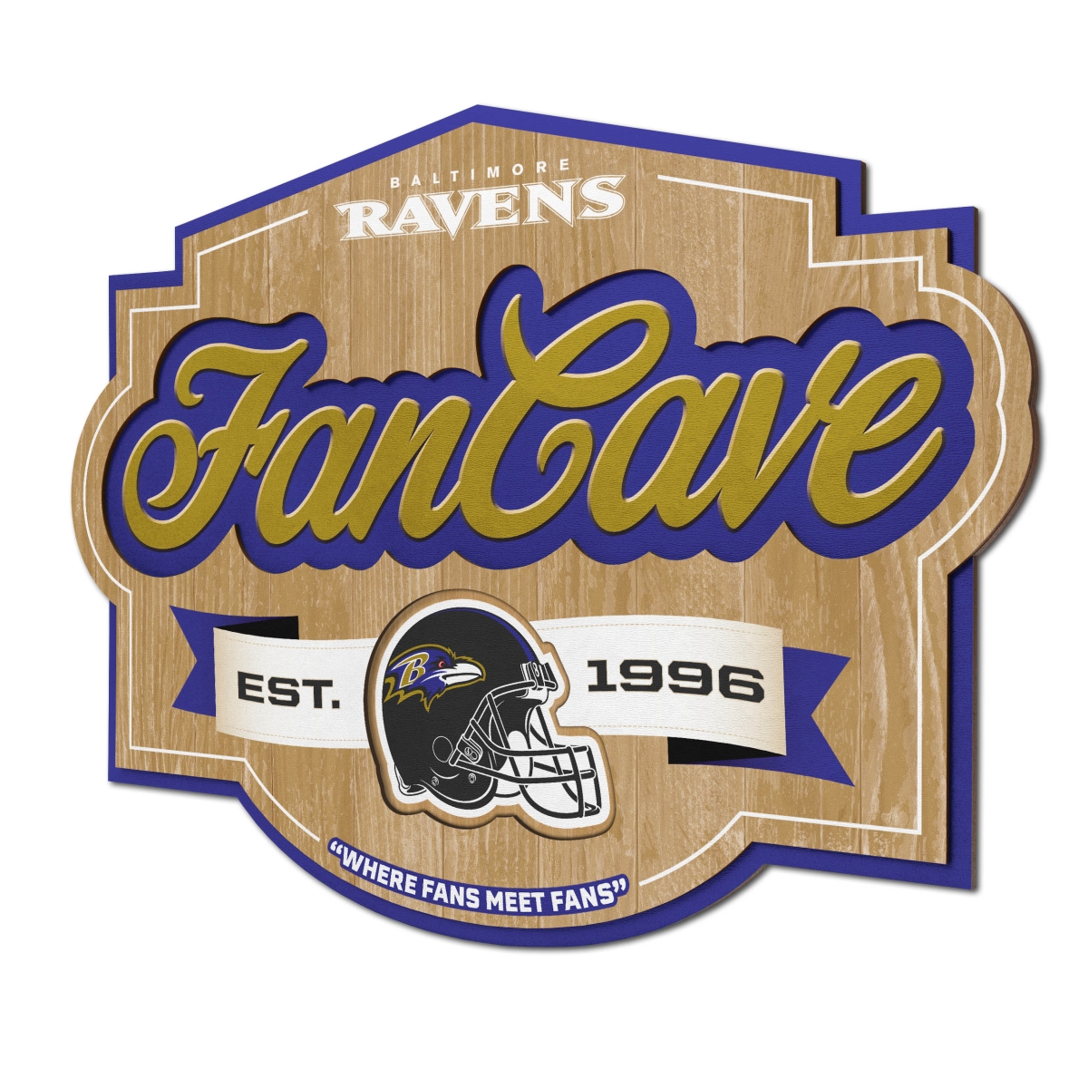 Sporticulture Baltimore Ravens Inflatable Jack-O-Helmet