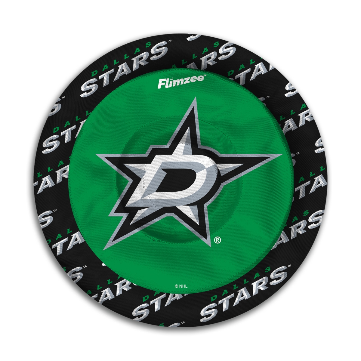 Picture of YouTheFan 4611333 NHL Dallas Stars College Flimzee Bean-Bags Flying Disc