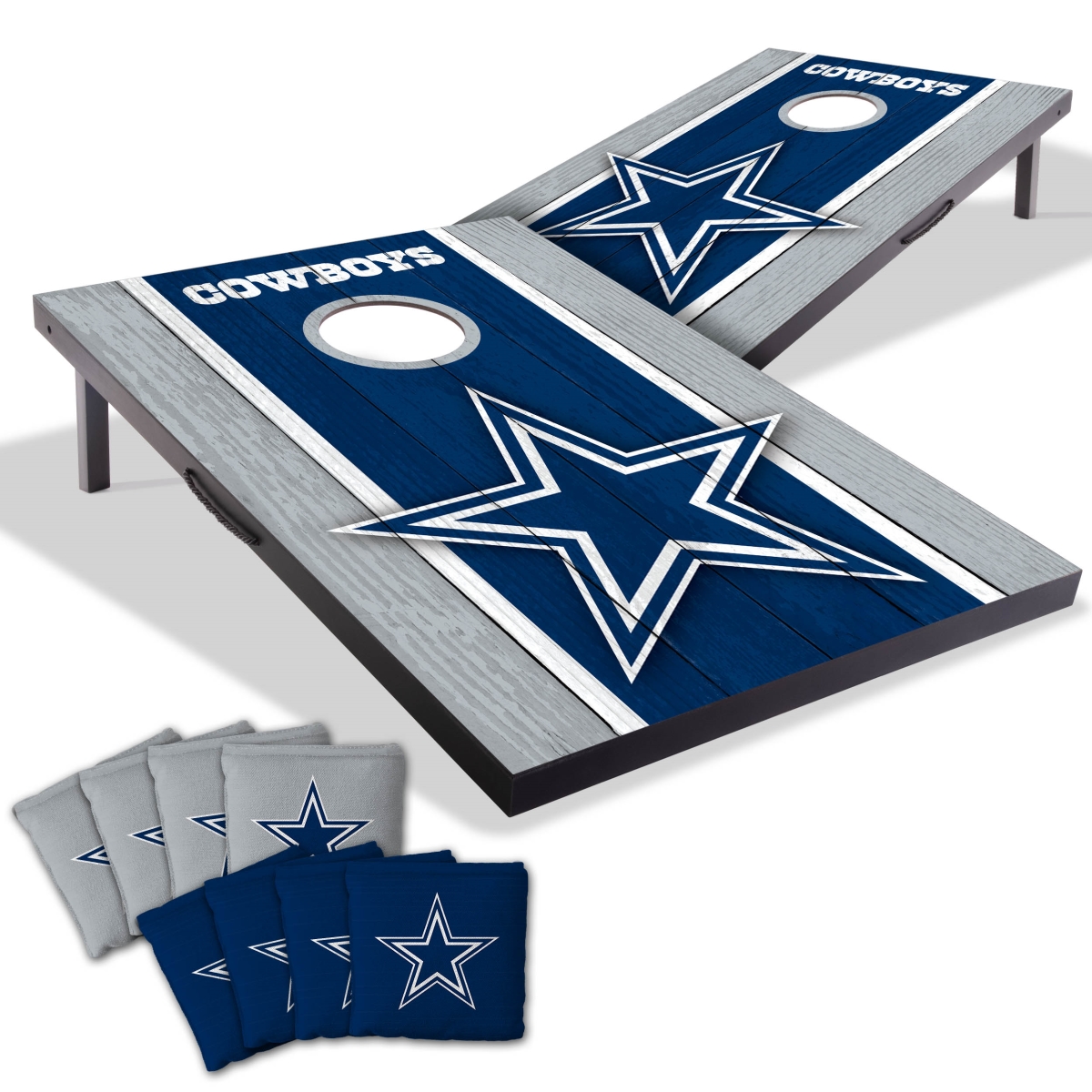 Picture of YouTheFan 4628492 2 x 3 ft. University of Dallas Cowboys MDF Cornhole Board Game