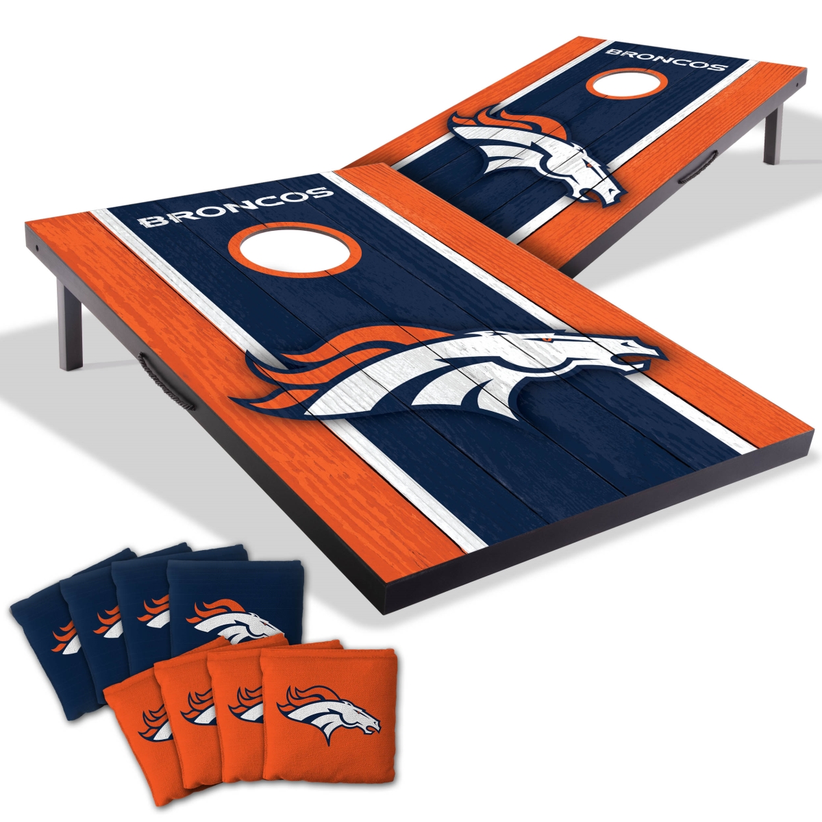 Picture of YouTheFan 4628508 2 x 3 ft. University of Denver Broncos MDF Cornhole Board Game