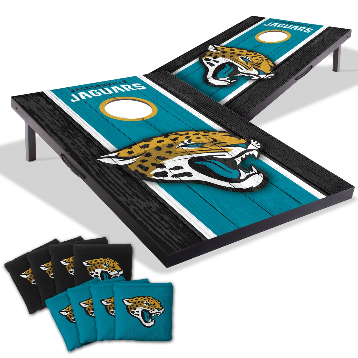 Picture of YouTheFan 4628553 2 x 3 ft. Jacksonville University Jaguars MDF Cornhole Board Game