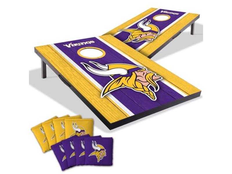 Picture of YouTheFan 4628614 2 x 3 ft. University of Minnesota Vikings MDF Cornhole Board Game