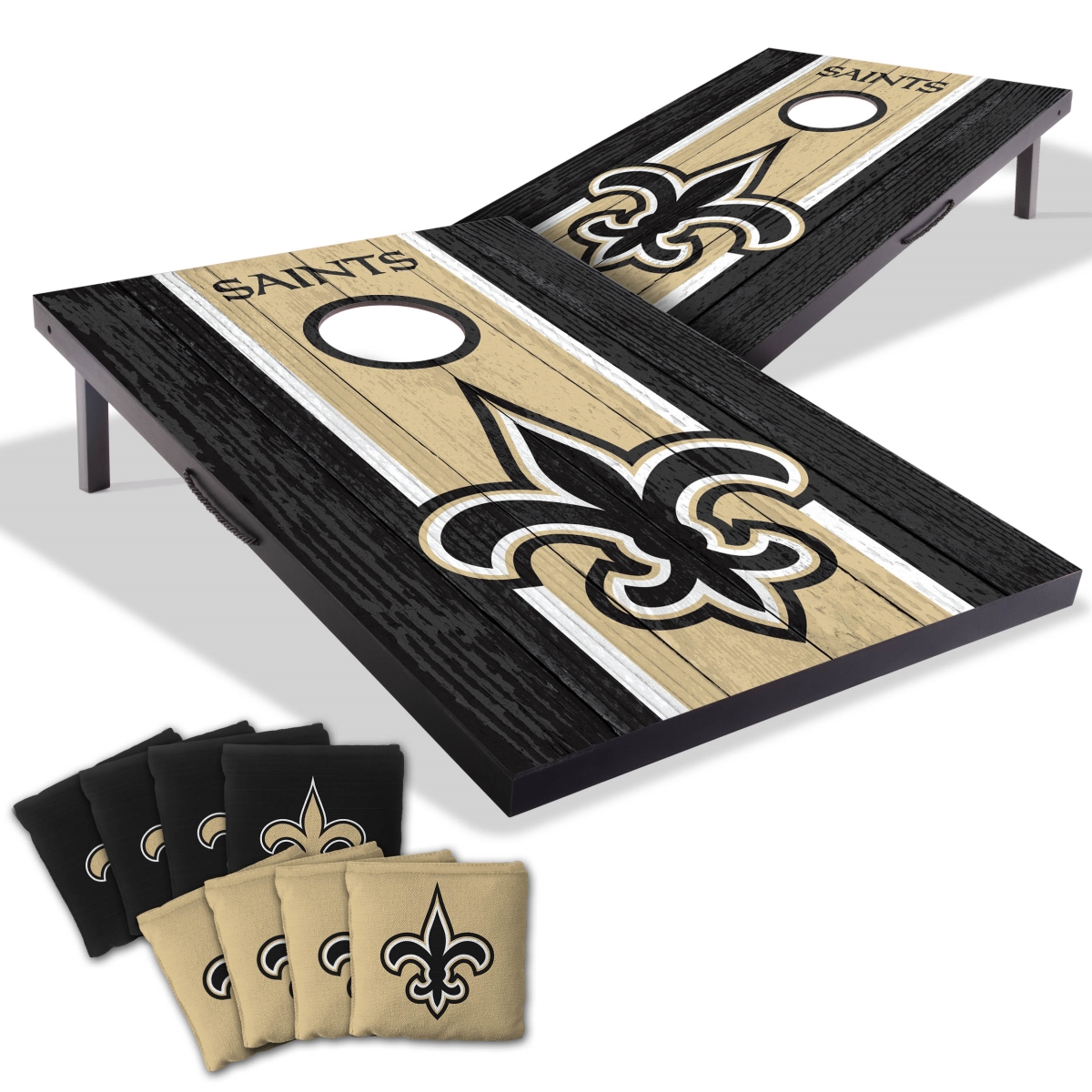 Picture of YouTheFan 4628638 2 x 3 ft. Orleans University Saints MDF Cornhole Board Game
