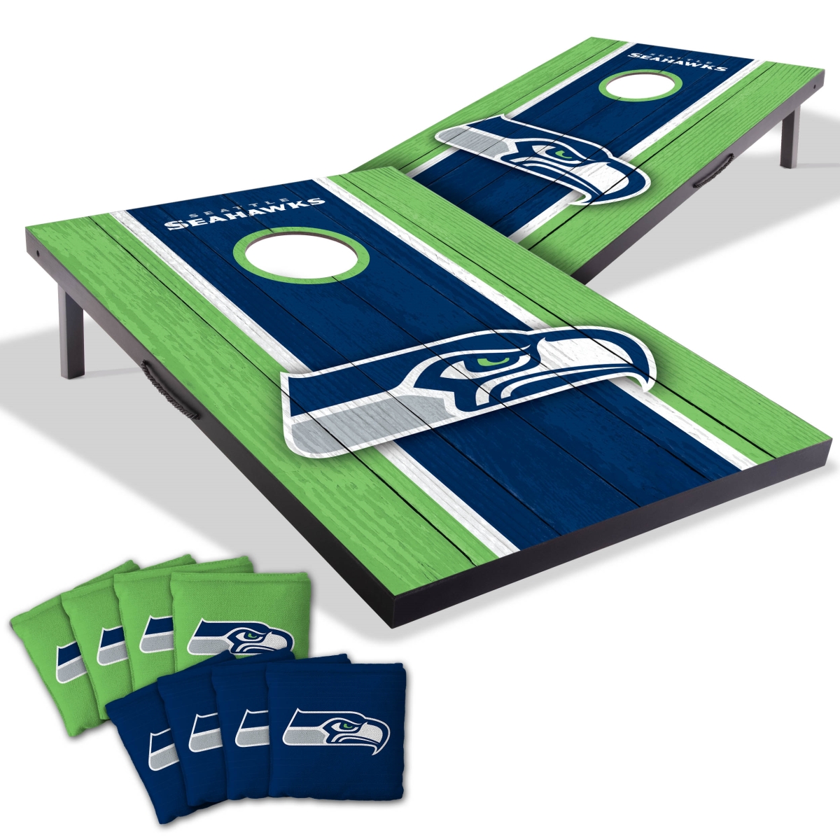 Picture of YouTheFan 4628690 2 x 3 ft. Seattle University Seahawks MDF Cornhole Board Game