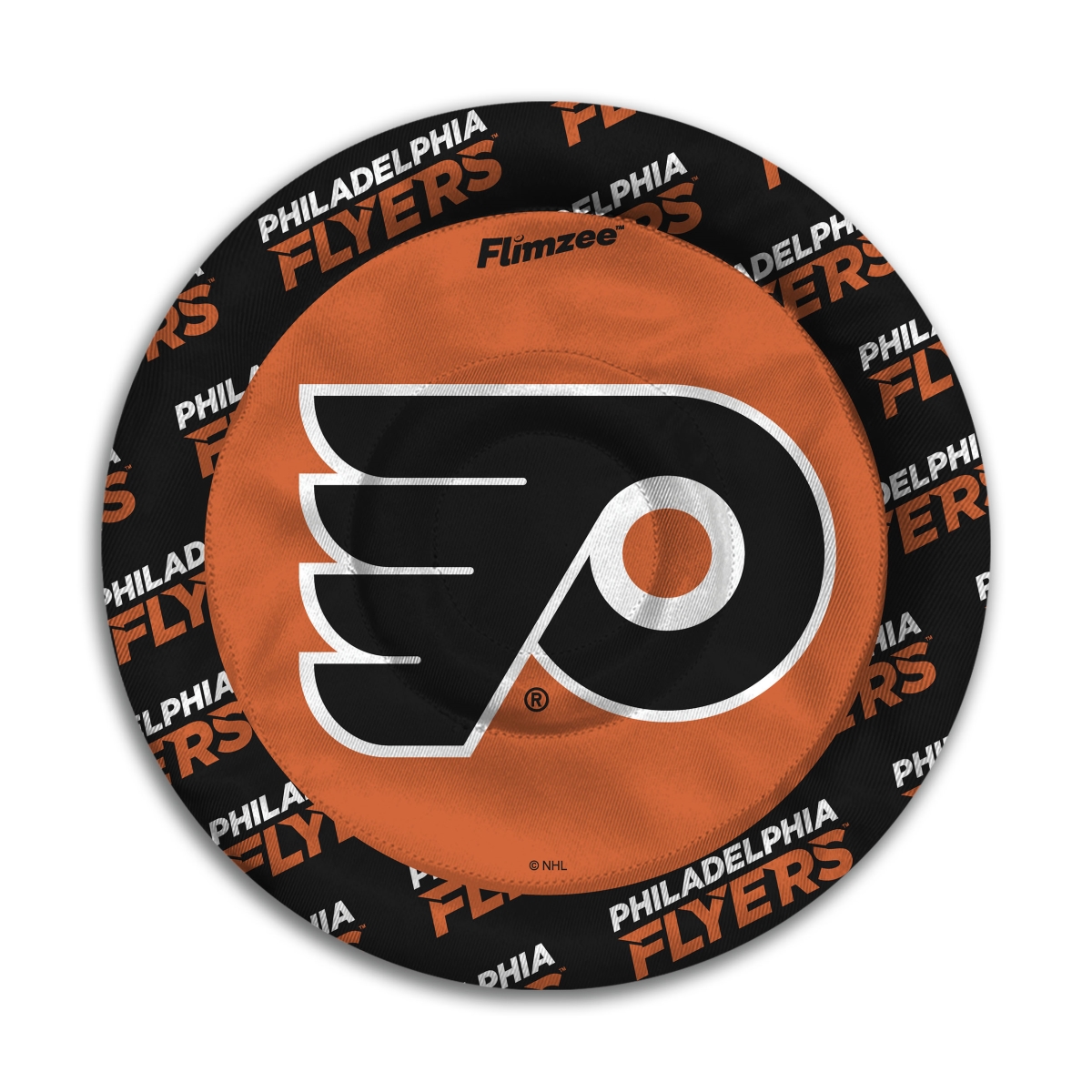 Picture of YouTheFan 4615546 NHL Philadelphia University Flyers Flimzee Bean-Bags Flying Disc