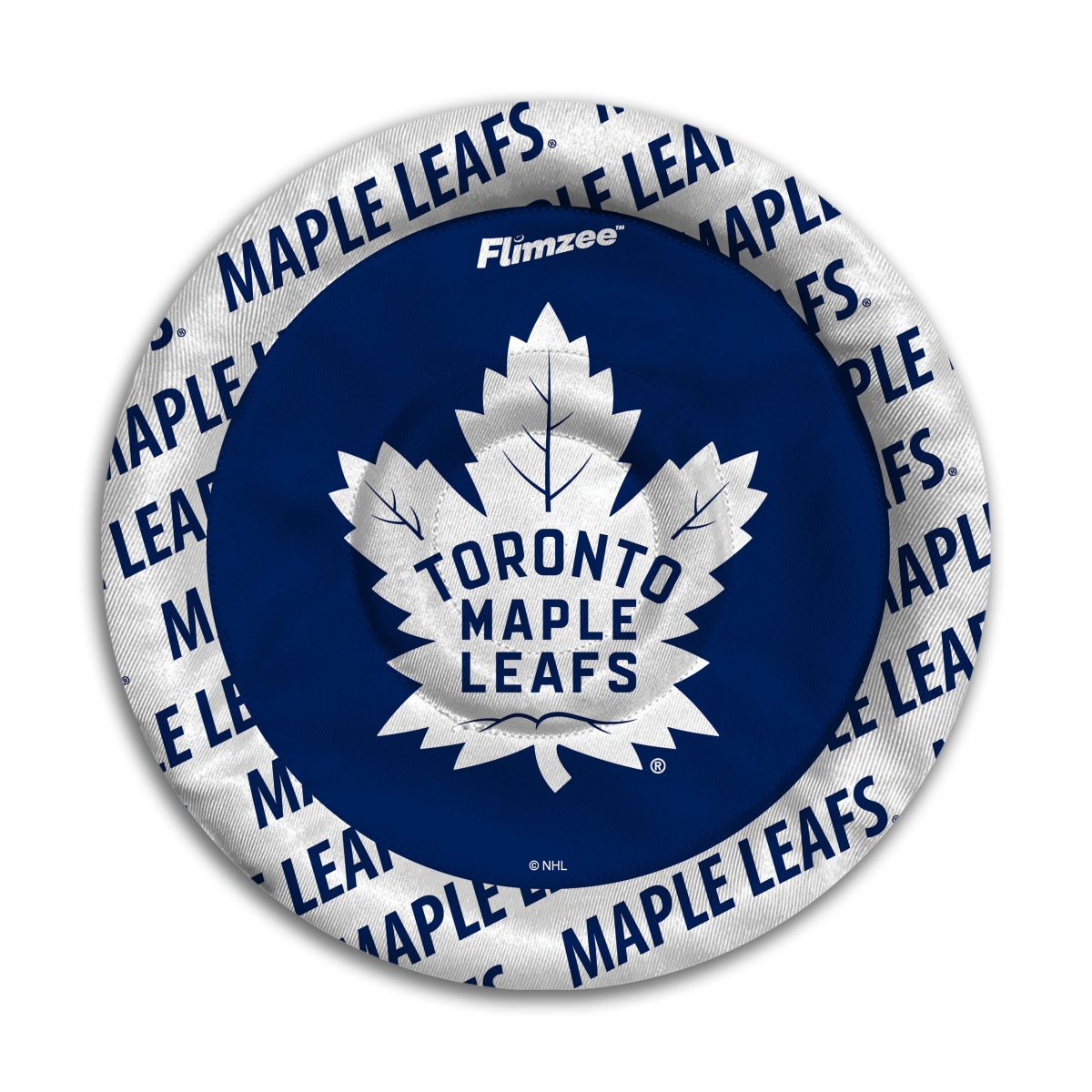 Picture of YouTheFan 4615577 NHL University of Toronto Maple Leafs Flimzee Bean-Bags Flying Disc
