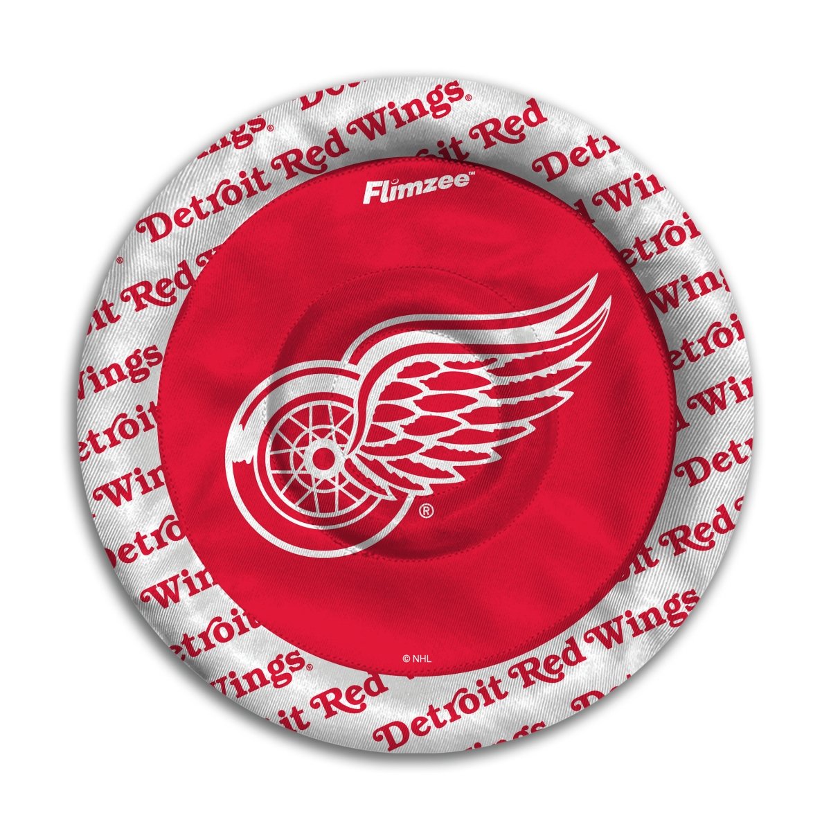Picture of YouTheFan 4608838 NHL University of Detroit Red Wings Flimzee Bean-Bags Flying Disc