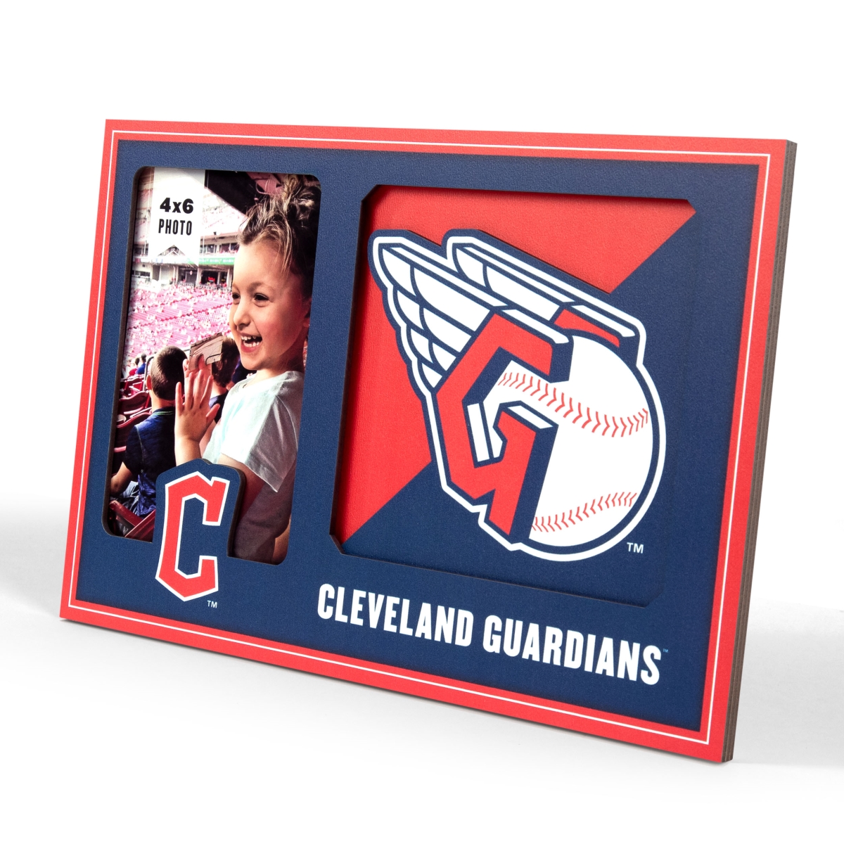 Picture of YouTheFan 4622940 Cleveland State University Guardians 3D Logo Picture Frame