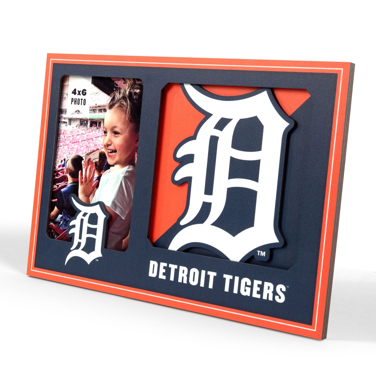 Picture of YouTheFan 4622964 University of Detroit Tigers 3D Logo Picture Frame