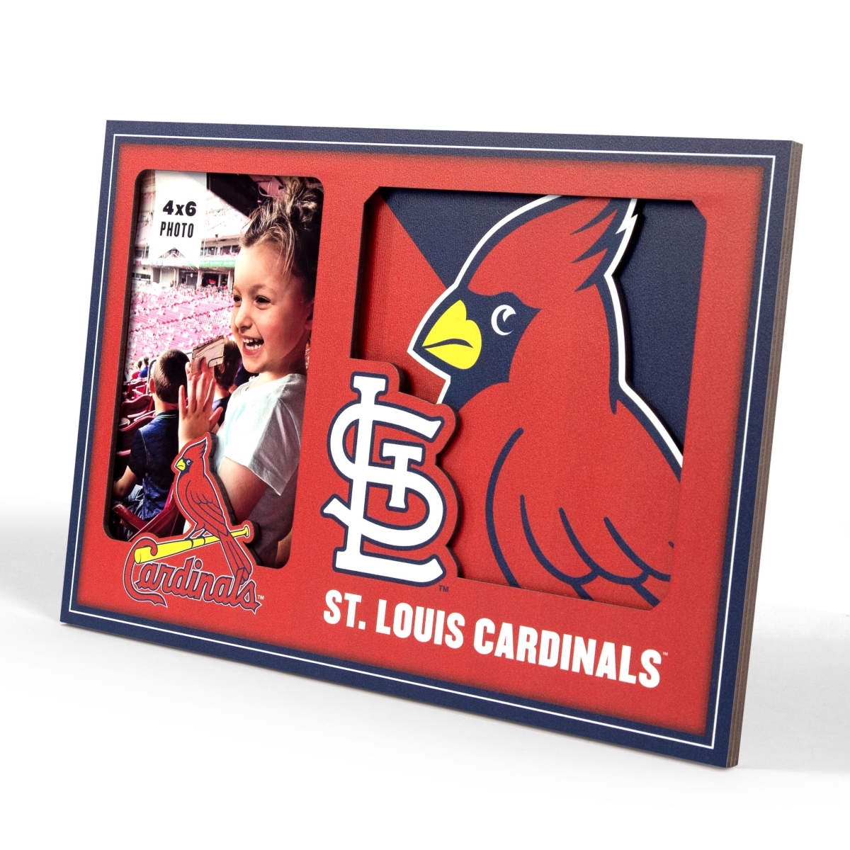 Picture of YouTheFan 4623121 Saint Louis University Cardinals 3D Logo Picture Frame