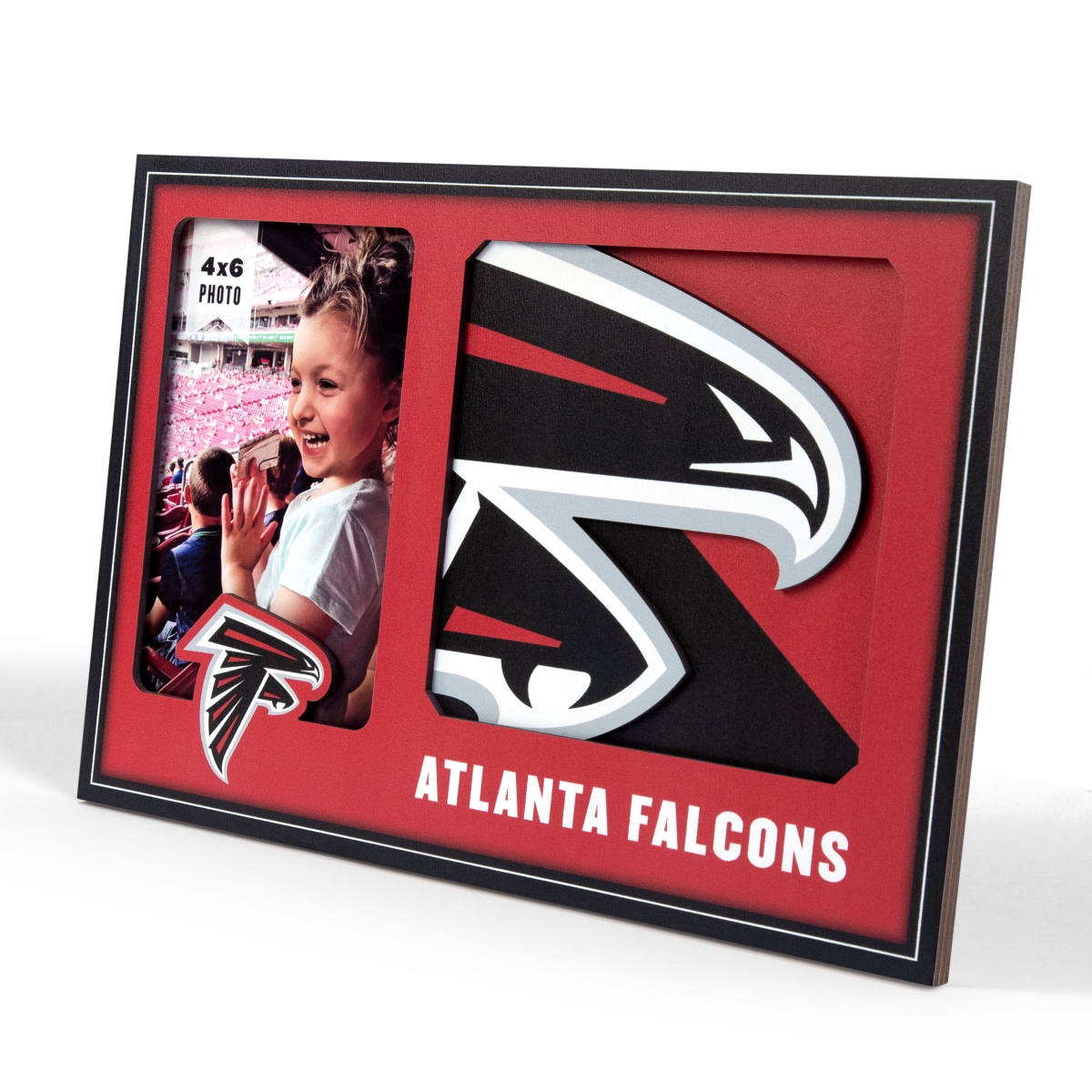 Picture of YouTheFan 4623398 Atlanta University Falcons 3D Logo Picture Frame