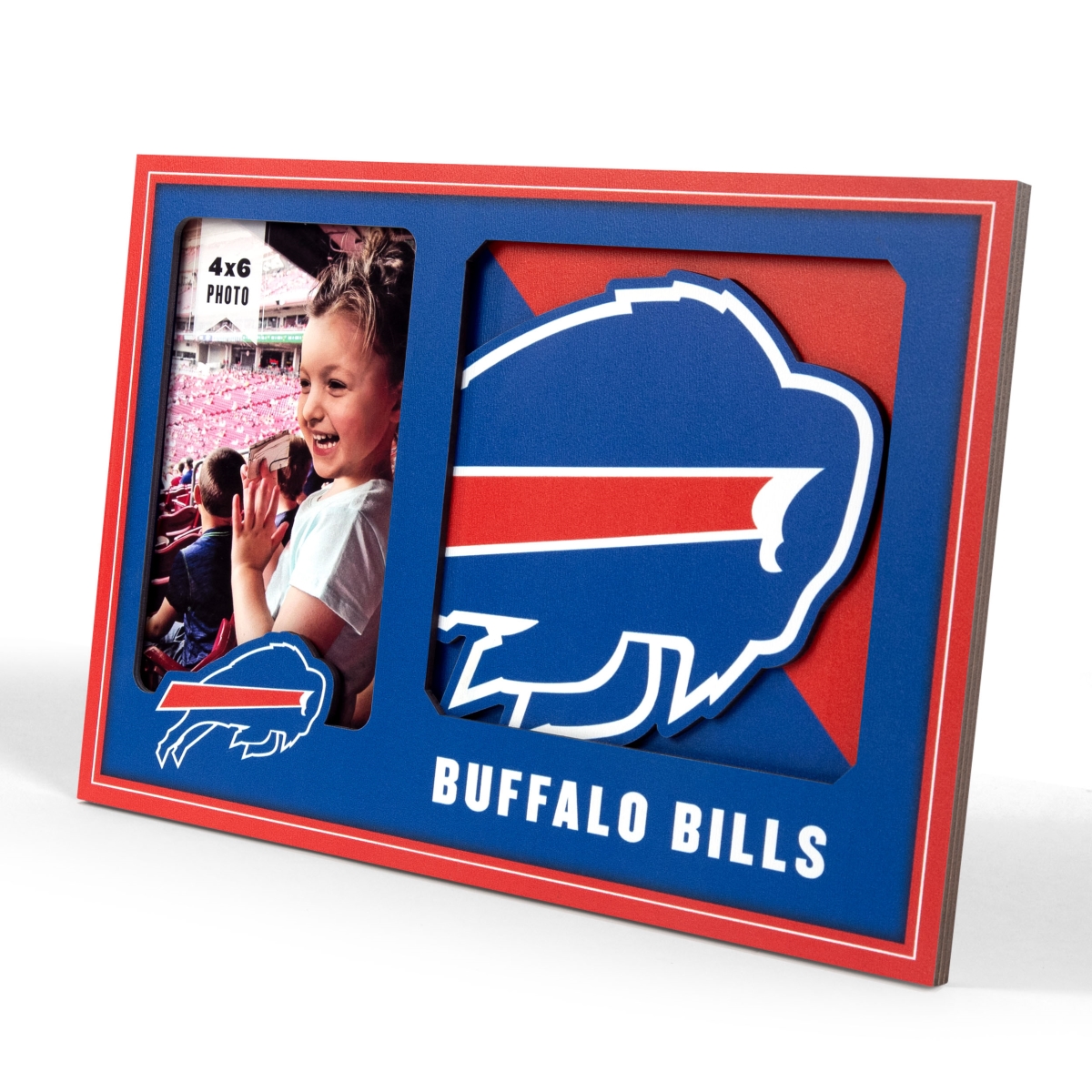 Picture of YouTheFan 4623411 University of Buffalo Bills 3D Logo Picture Frame