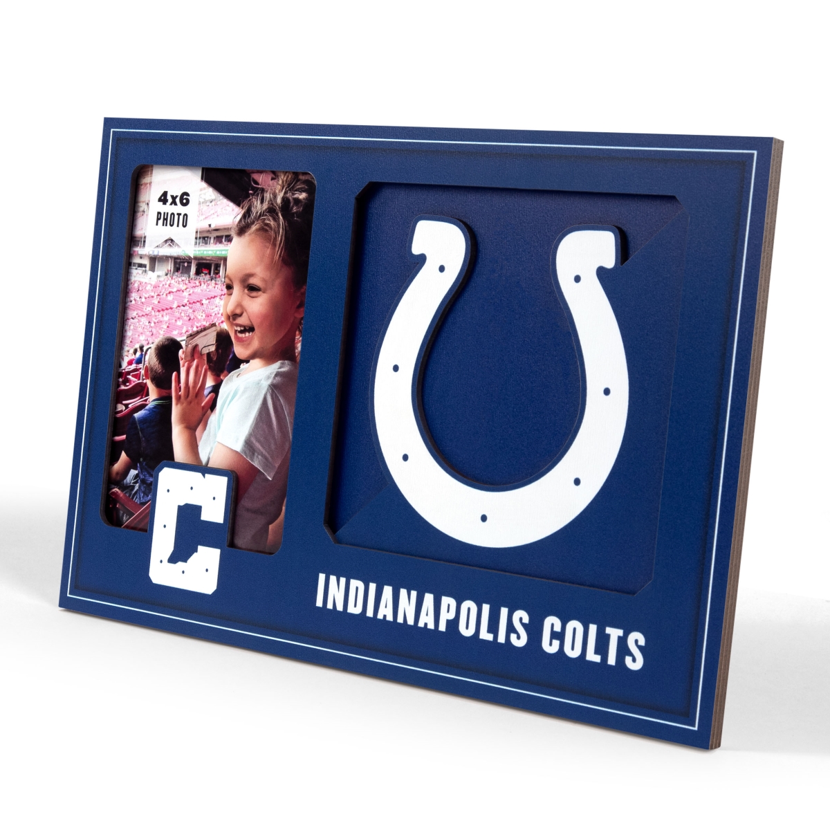 Picture of YouTheFan 4623510 University of Indianapolis Colts 3D Logo Picture Frame