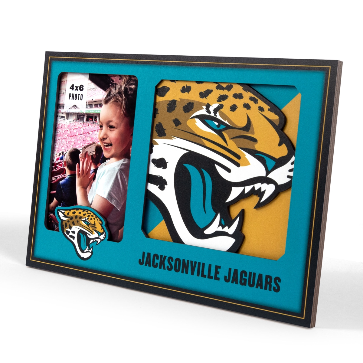 Picture of YouTheFan 4623527 Jacksonville University Jaguars 3D Logo Picture Frame