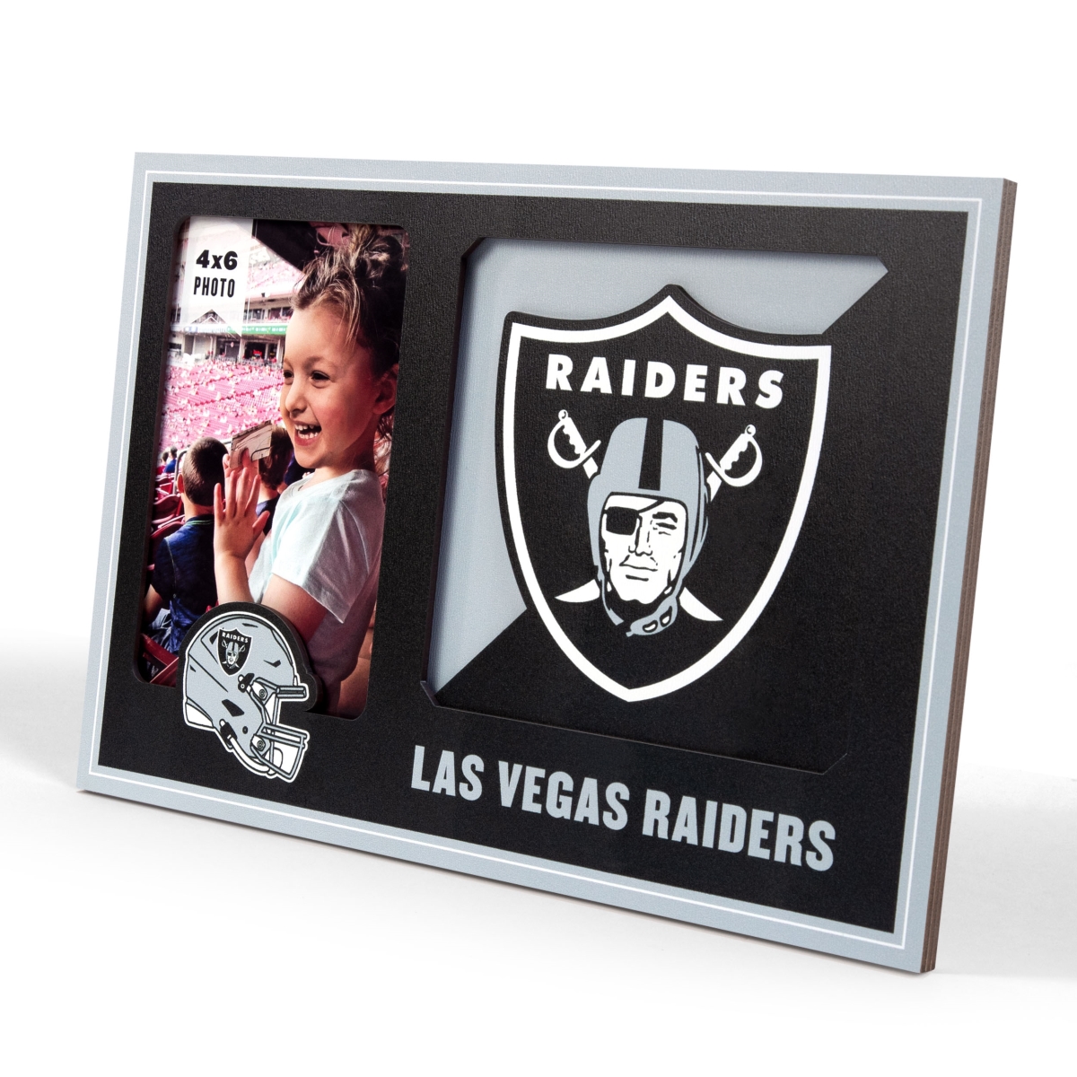 Picture of YouTheFan 4623541 University of Nevada&#44; Las Vegas Raiders 3D Logo Picture Frame