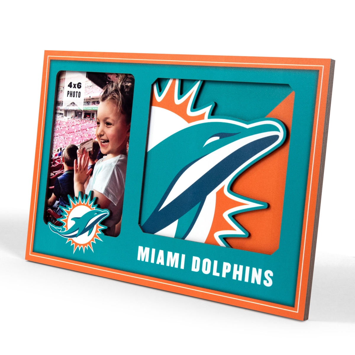 Picture of YouTheFan 4623572 Miami University Dolphins 3D Logo Picture Frame