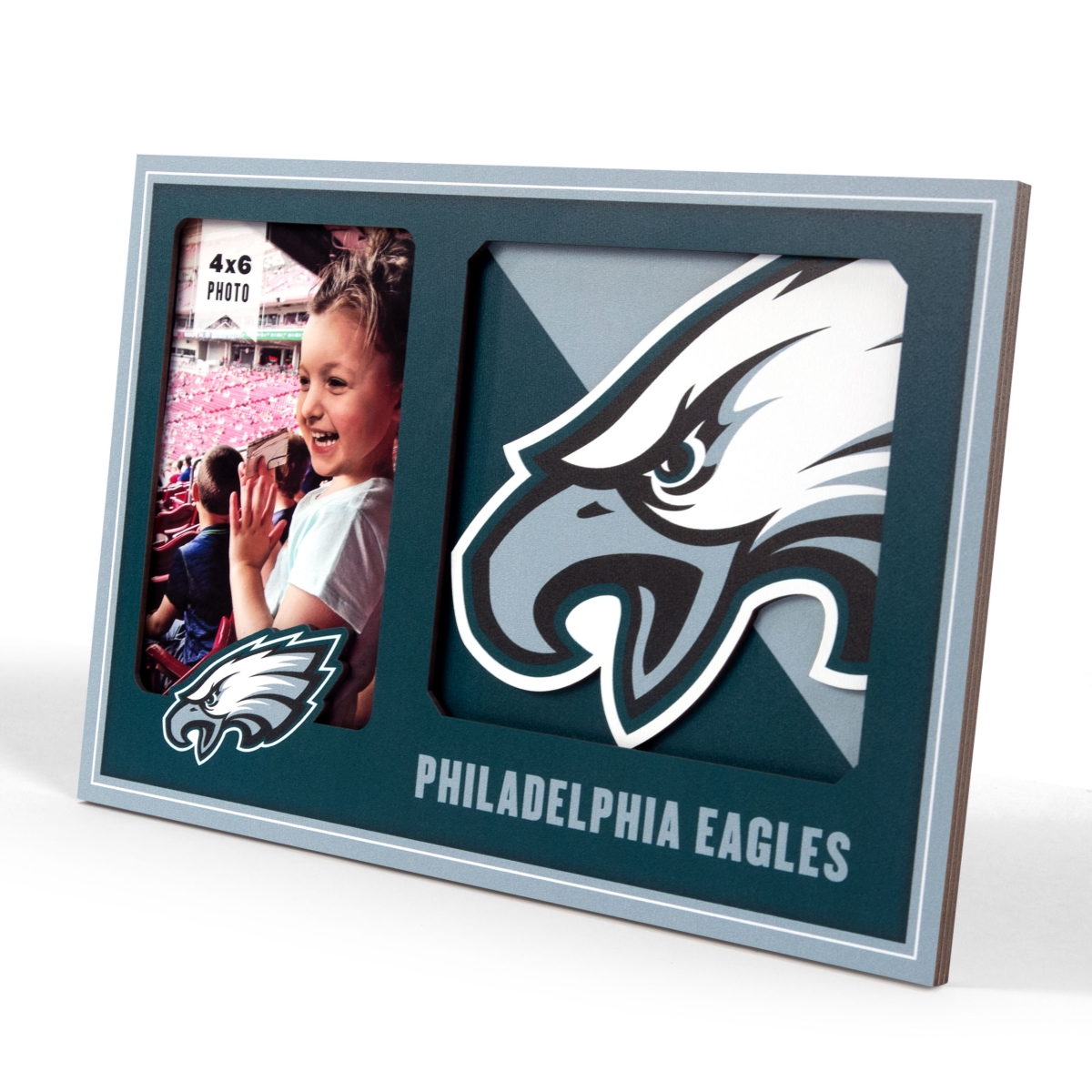Picture of YouTheFan 4623633 Philadelphia University Eagles 3D Logo Picture Frame
