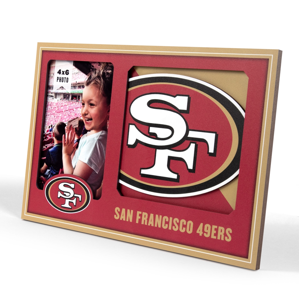 Picture of YouTheFan 4623657 University of San Francisco 49ers 3D Logo Picture Frame