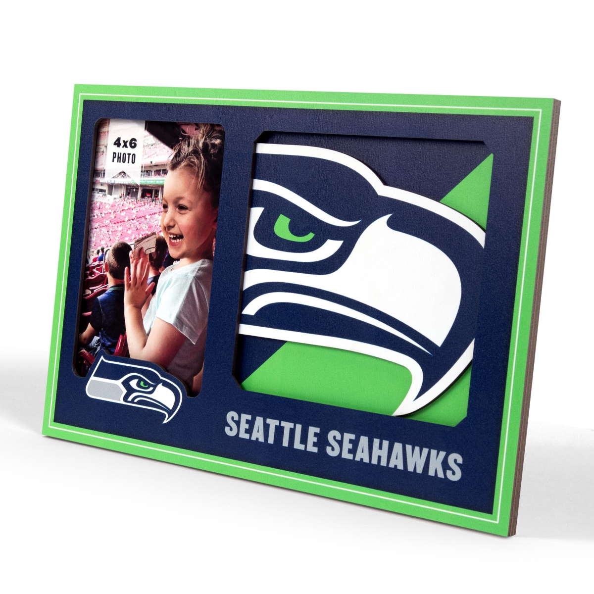 Picture of YouTheFan 4623664 Seattle University Seahawks 3D Logo Picture Frame