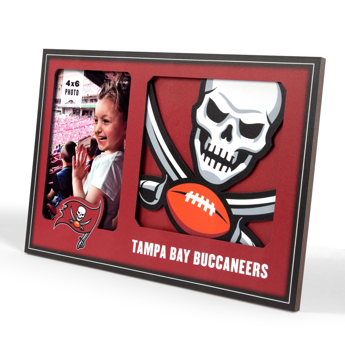 Picture of YouTheFan 4623671 University of Tampa Bay Buccaneers 3D Logo Picture Frame