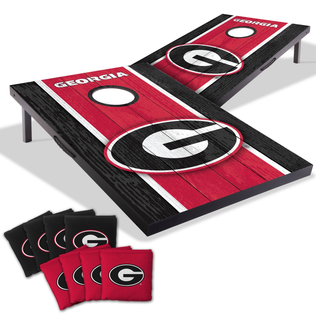 Picture of YouTheFan 4627501 2 x 3 ft. University of Georgia Bulldogs MDF Cornhole Board Game