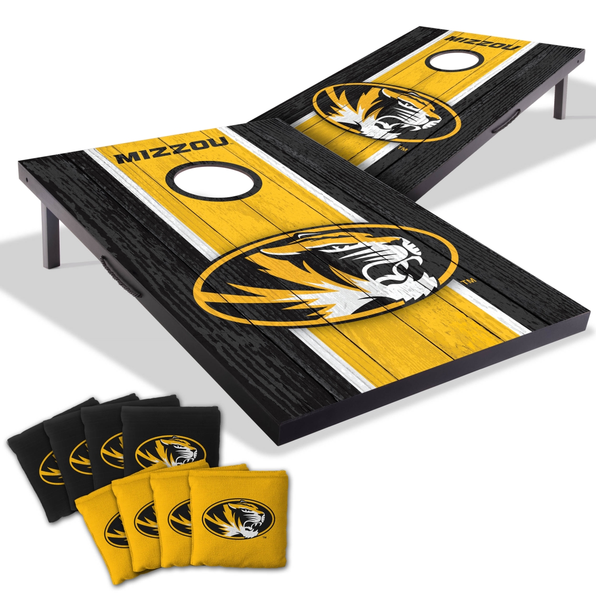 Picture of YouTheFan 4627723 2 x 3 ft. University of Missouri Tigers MDF Cornhole Board Game