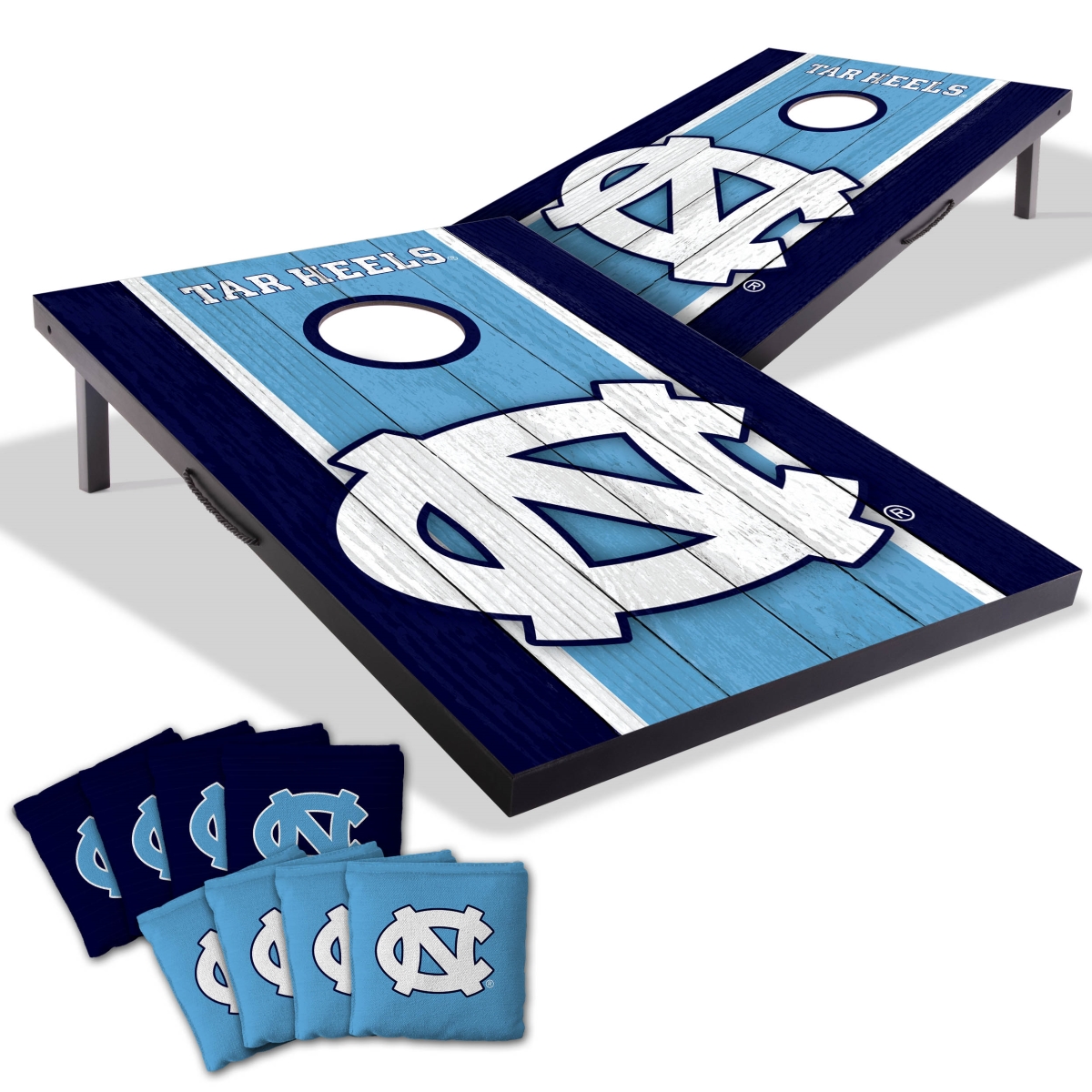 Picture of YouTheFan 4627785 2 x 3 ft. North Carolina University Tar Heels MDF Cornhole Board Game