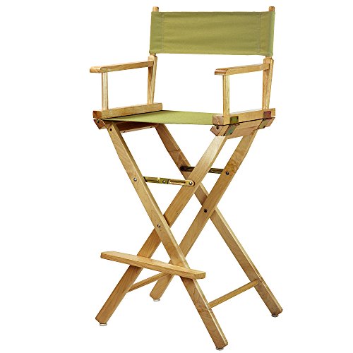 Picture of Casual Home 230-00-021-100 30 in. Directors Chair Natural Frame with Olive Canvas