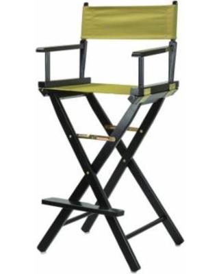 Picture of Casual Home 230-02-021-100 30 in. Directors Chair Black Frame with Olive Canvas