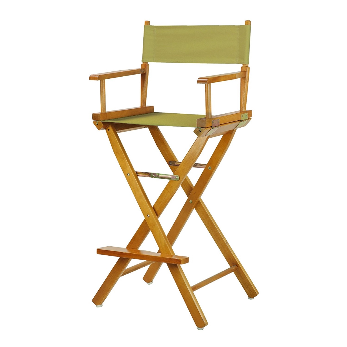 Picture of Casual Home 230-05-021-100 30 in. Directors Chair Honey Oak Frame with Olive Canvas