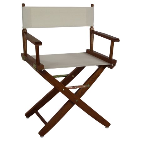 Picture of American Trails 206-00-032-12 18 in. Extra-Wide Premium Directors Chair, Natural Frame with Natural Color Cover