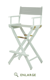 Picture of Casual Home 230-02-021-18 30 in. Directors Chair Black Frame with Gray Canvas