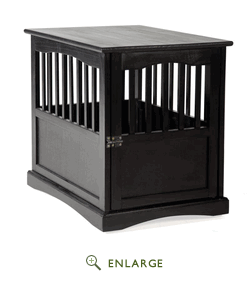 Picture of Casual Home 600-22 Pet Crate End Table&#44; Black
