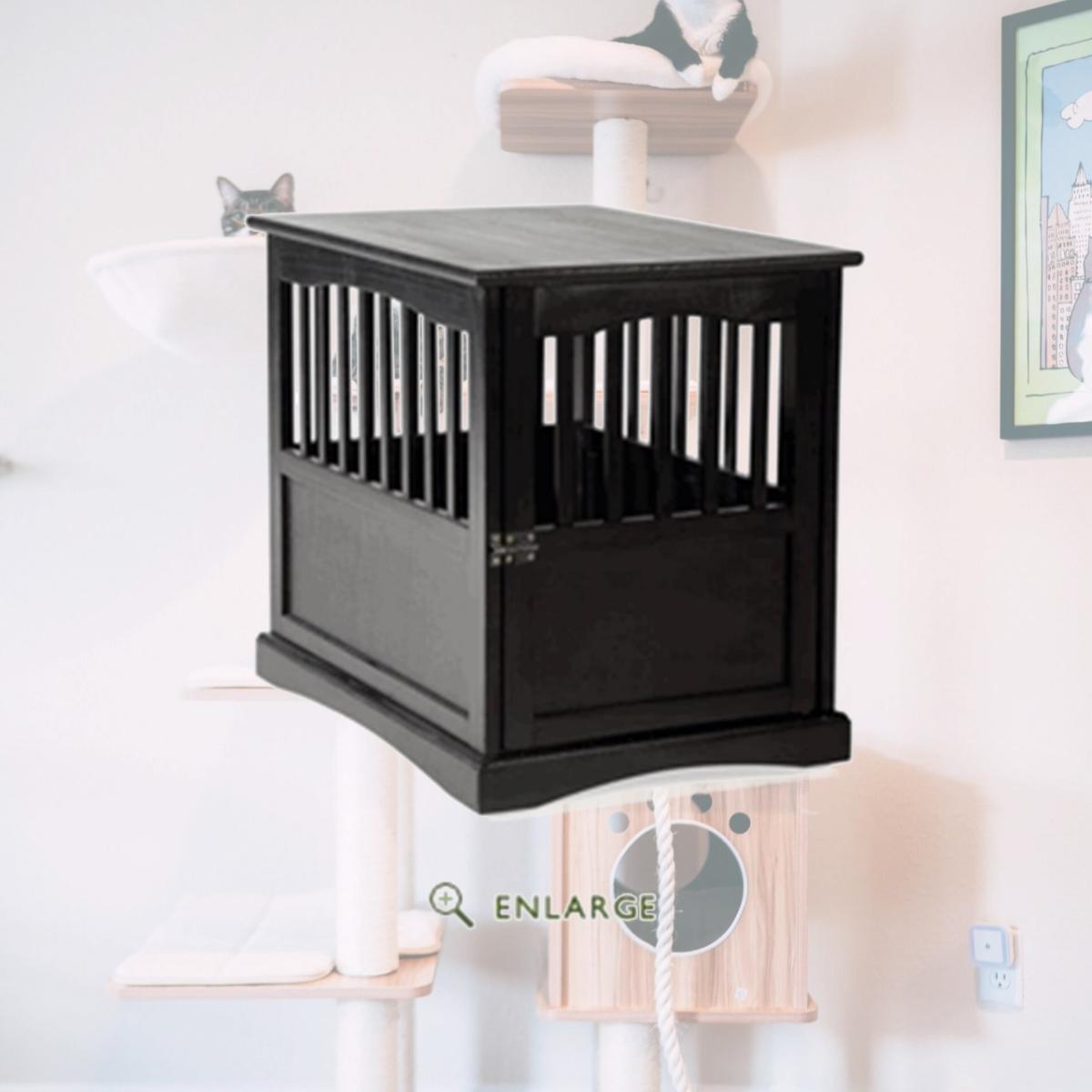 Picture of Casual Home 600-42 24 x 20 x 27.5 in. Pet Crate End Table, Black