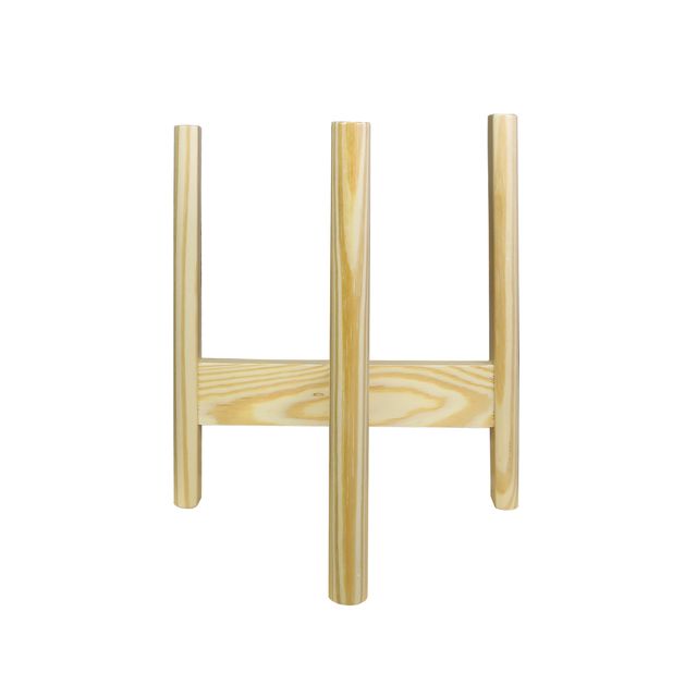 Picture of Casual Home 107-40 12 in. Mid-Century Modern Wood Plant Display Stand - Plant & Pot Not Included&#44; Natural