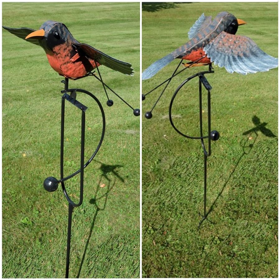 ZR151043 Iron Robin Swing Stake