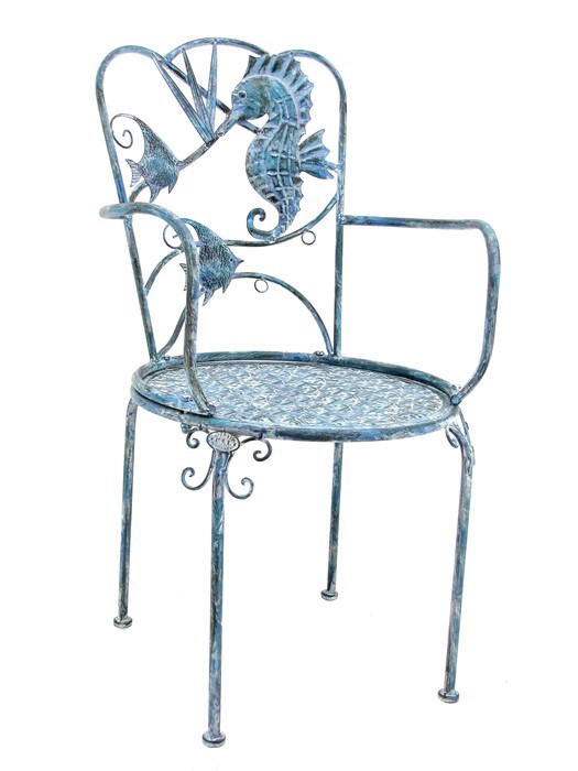 Picture of Zaer ZR180494 Coastal Sea Creature Armchair