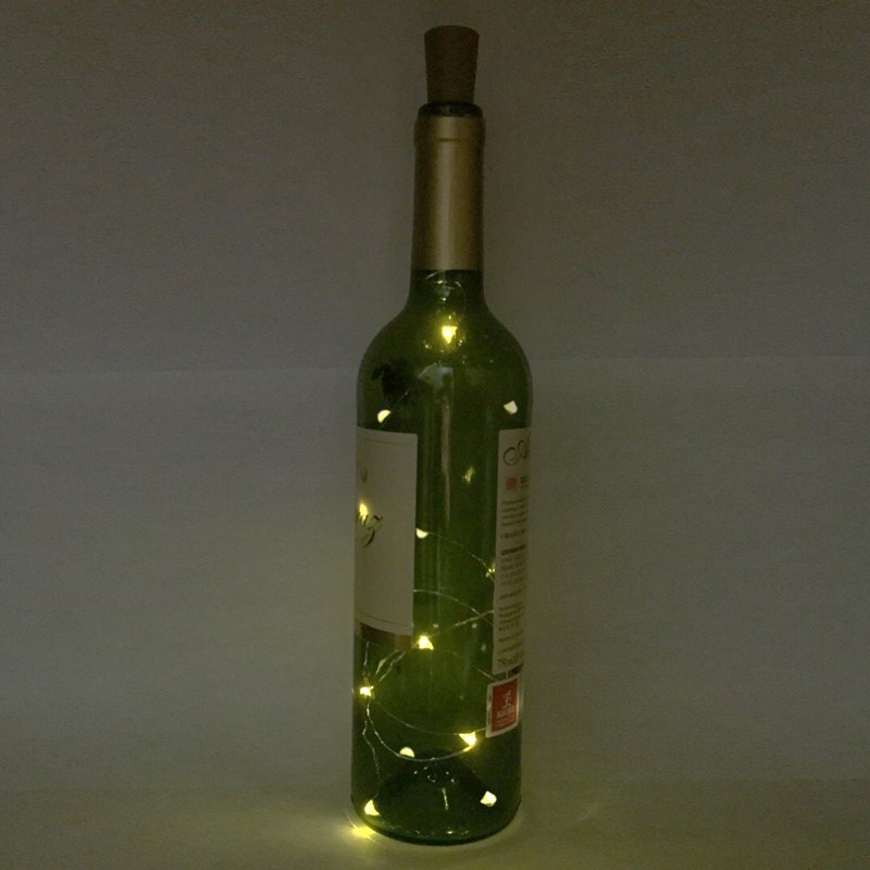 Picture of Zaer LS071118-12 3.3 ft. Bottle Cork 10 Light LED String Lights&#44; Pack of 12