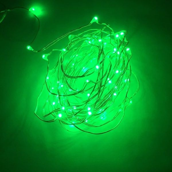 Picture of Zaer LS071117-GR 16.4 ft. Twinkle Fairy Lights&#44; Green - 100 Count
