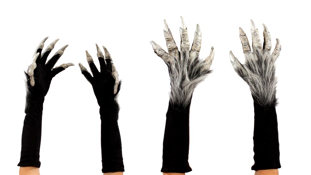 Picture of Zagone Studios N1047 Silver Monster Gloves
