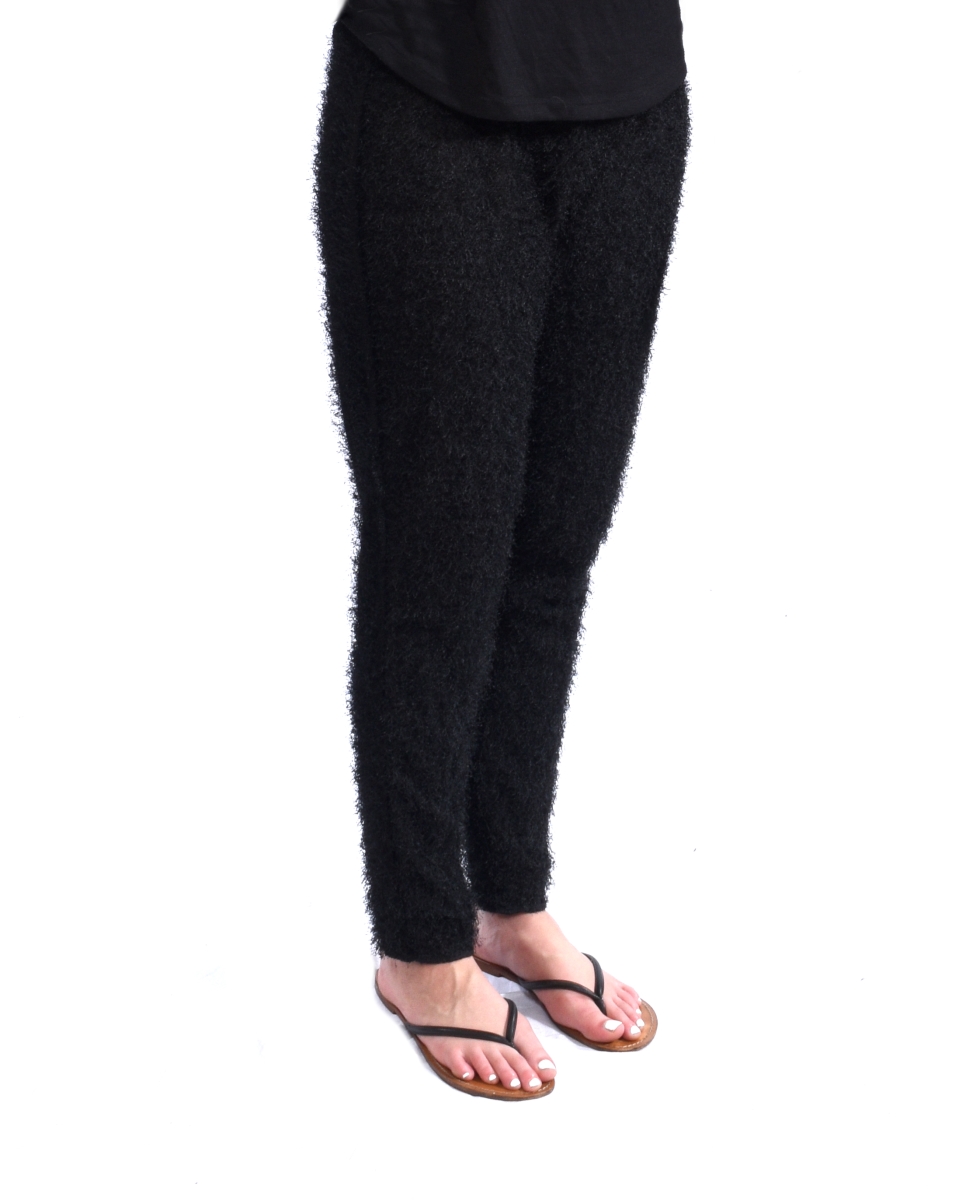 Picture of Zagone C1032L Furry Black Costume Leggings - Large