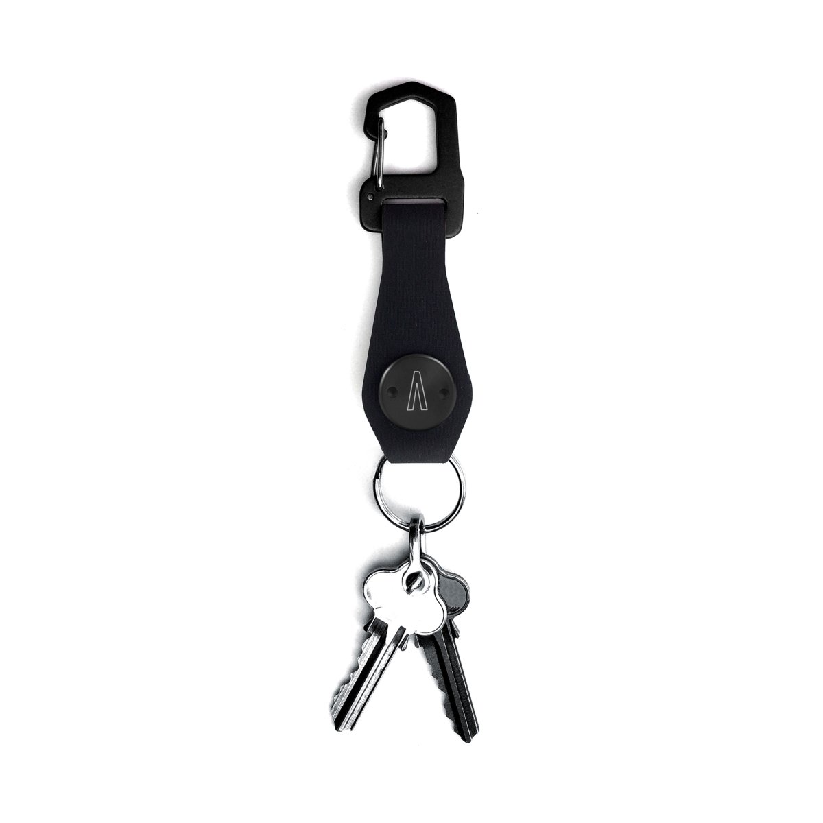 Picture of Boundary Supply TE-HTC-0701 H.T Key Clip Hypalon Keychain&#44; Black - 420D Hypalon