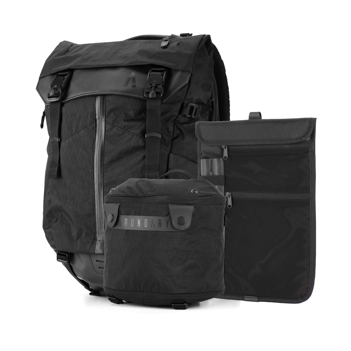 Picture of Boundary Supply TE-PRS-0501 Prima System Backpack&#44; Jet Black - XPAC X21