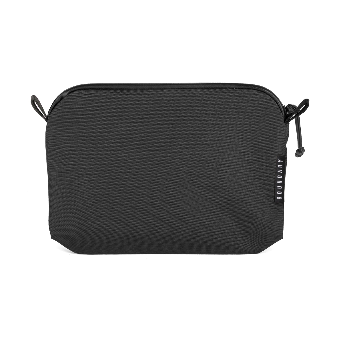 Picture of Boundary Supply CE-REP-0301 Rennen Recycled Pouch&#44; Black - 500D RPET