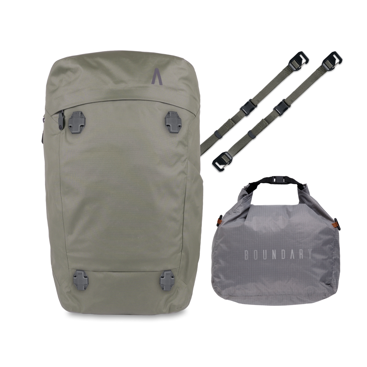 Picture of Boundary Supply TS-ARP-0205 Arris Travel Backpack&#44; Olive - 400D Nylon TPU